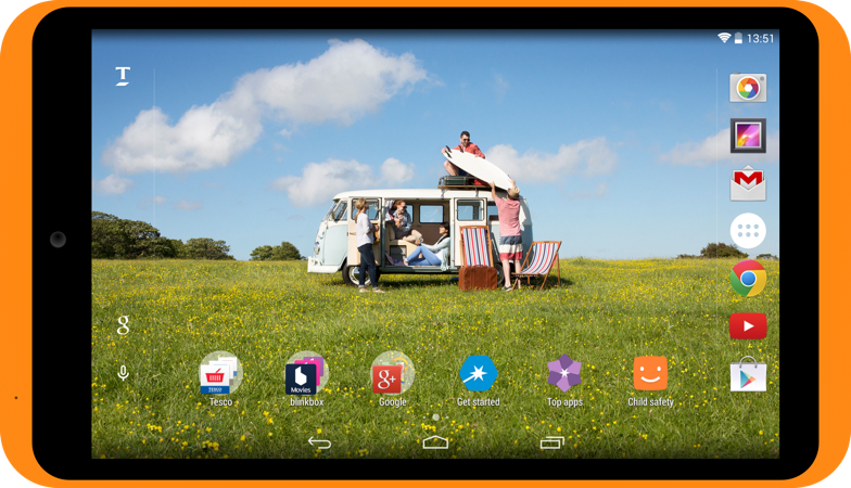 Tesco Homescreen