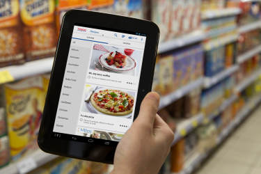 Using the app in store