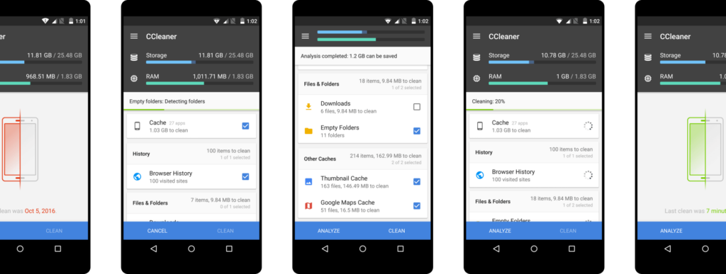 App Screens
