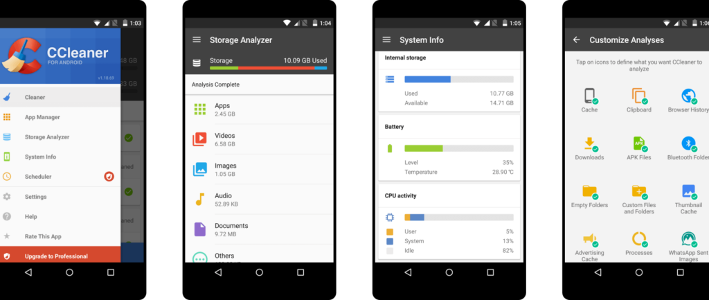 App Screens